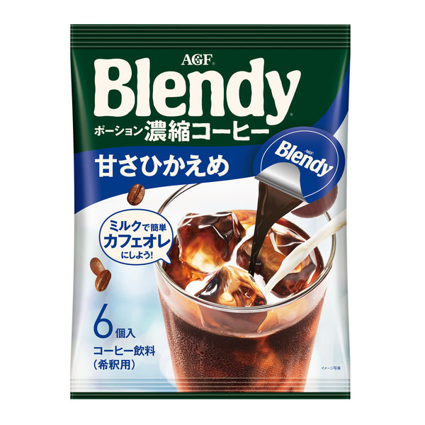 ブレンディポーション　甘さひかえめ ６個入 | AGF