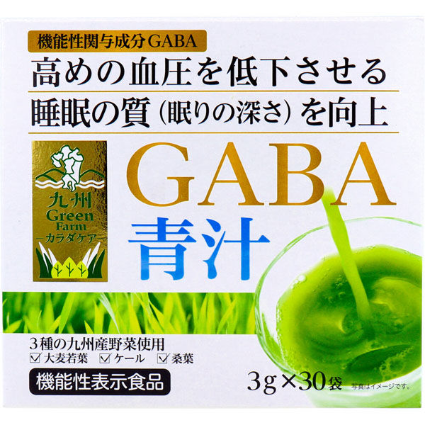 九州グリーンファームＧＡＢＡ青汁 ３ｇ×３０袋入 | 新日配