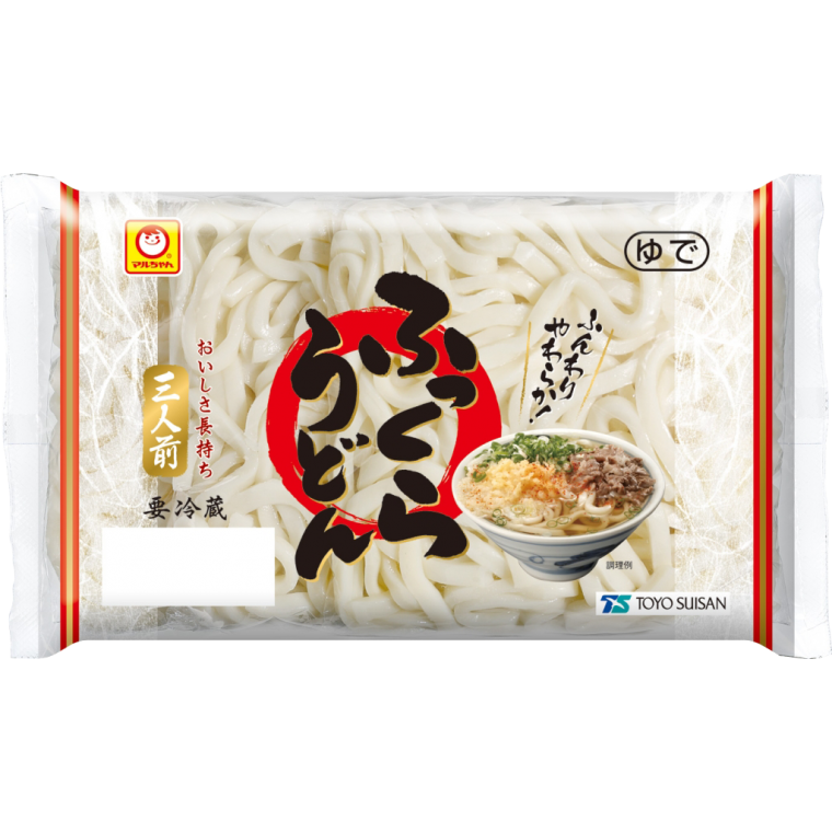 ふっくらうどん ５４０ｇ(めん１８０ｇ×３) | 東洋水産