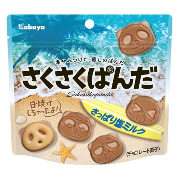 さくさくぱんださっぱり塩ミルク ４７ｇ | カバヤ
