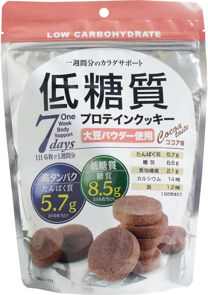 低糖質プロテインクッキーココア味 １６８ｇ | 味源