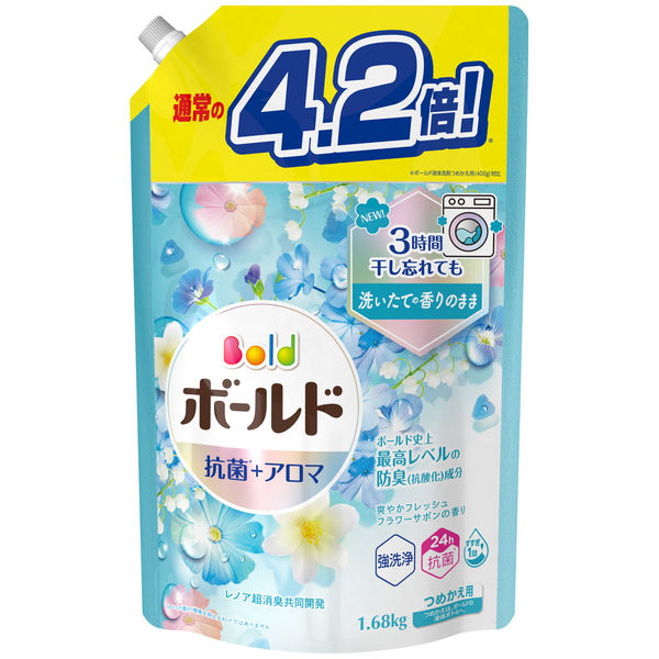 ボールドジェルフラワーサボン替ＵＪ １６８０ｇ | Ｐ＆Ｇジャパン