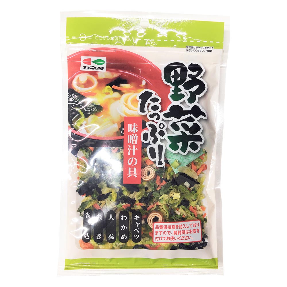 カネタ　野菜たっぷり味噌汁の具 ５６ｇ | カネタ・ツーワン