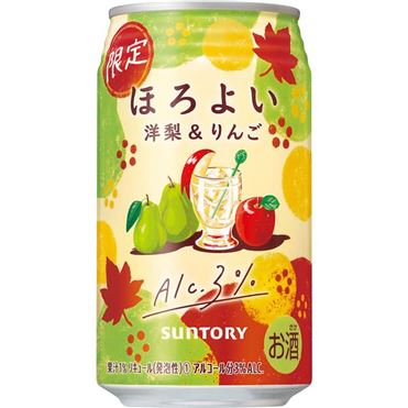 ほろよい洋梨＆りんご ３５０ｍｌ | サントリー