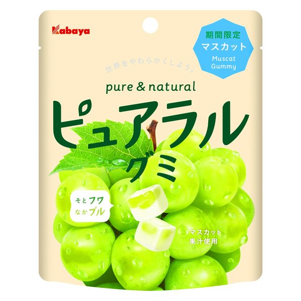 ピュアラルグミマスカット ５８ｇ | カバヤ