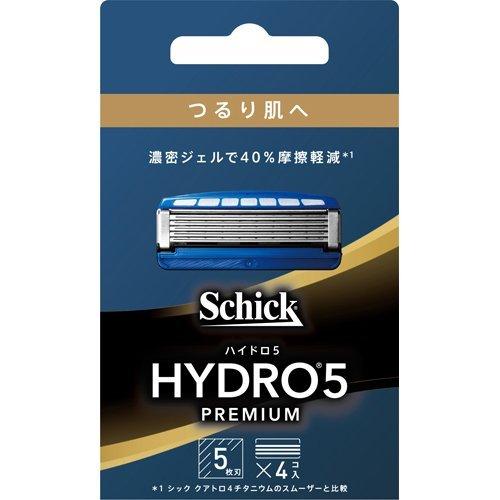 ハイドロ５プレミアムつるり肌へ替刃 ４コ入 | シックジャパン