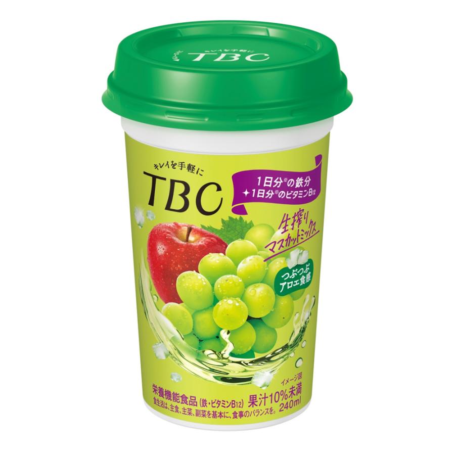 ＴＢＣ　生搾りマスカットミックス ２４０ｍｌ | 森永