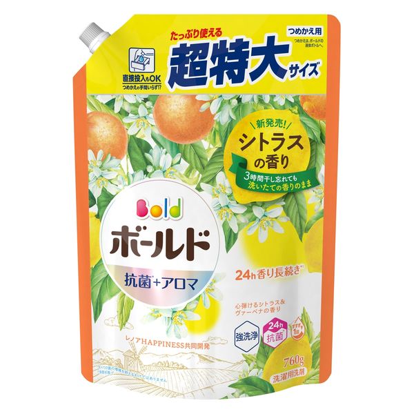 ボールドＪ　シトラス替超特大 ７６０ｇ | P&G