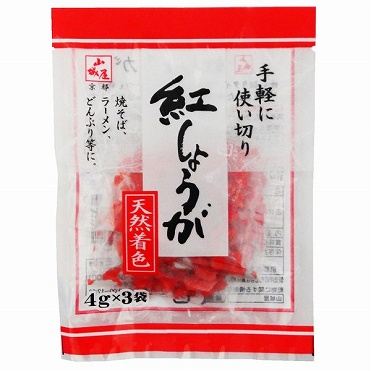 使い切り紅しょうが ４ｇ×３袋 | 真田