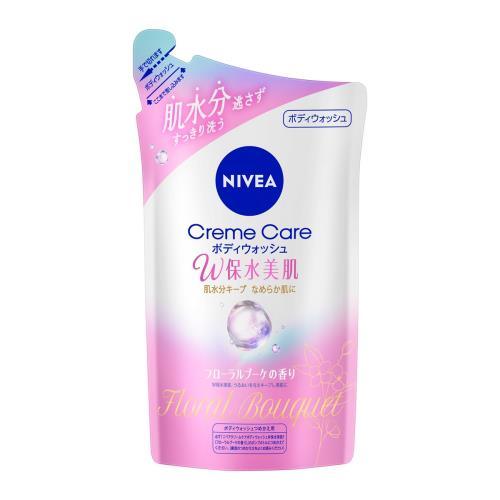 ニベアＢＷ　Ｗ保水美肌　ブーケ　詰替 ３５０ｍｌ | 花王