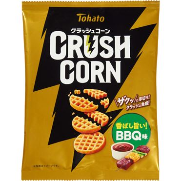 クラッシュコーン　香ばし旨いＢＢＱ味 ５８ｇ | 東鳩