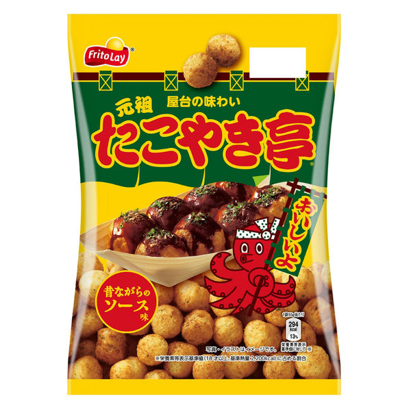 元祖たこやき亭昔ながらのソース味 ５５ｇ | カルビー