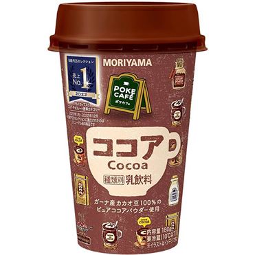 ＰＯＫＥＣＡＦＥ　ココア １８０ｇ | 守山乳業
