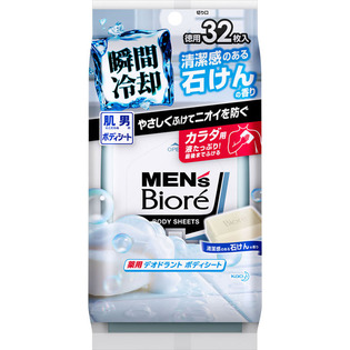 Ｍビオレ薬用デオドラントボディシートＳＳの香り ３２枚 | 花王