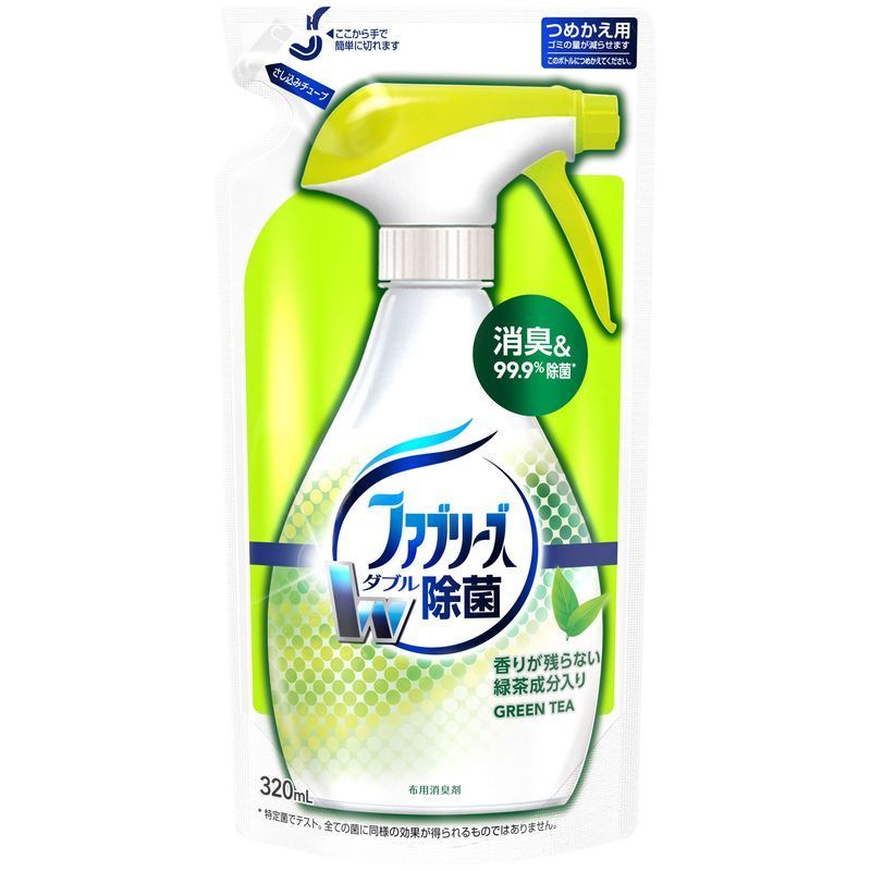 緑茶成分ファブリーズ替 ３２０ｍｌ | P&G