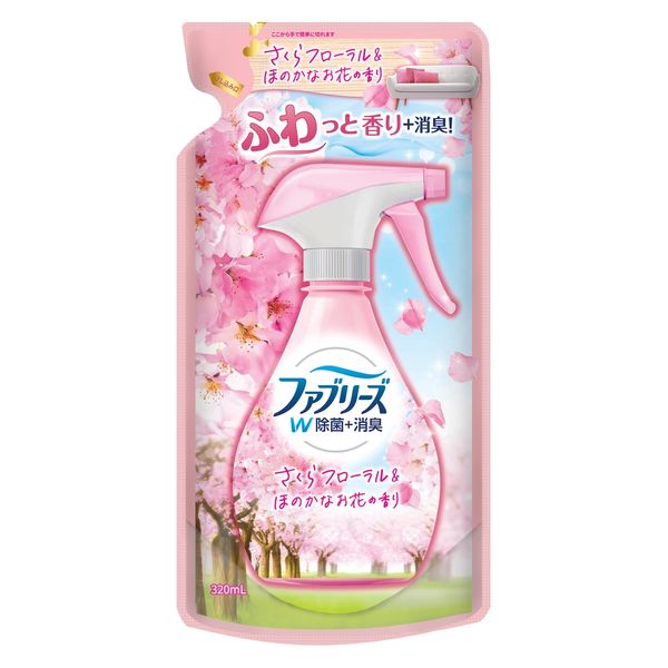 ファブリーズ　Ｗ除菌さくらつめかえ ３２０ｍｌ | P&G