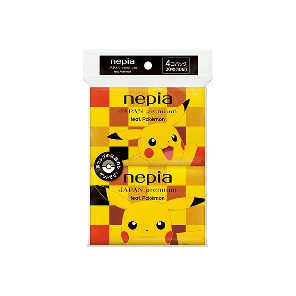 ポケモンポケットティシュ ４個 | ネピア