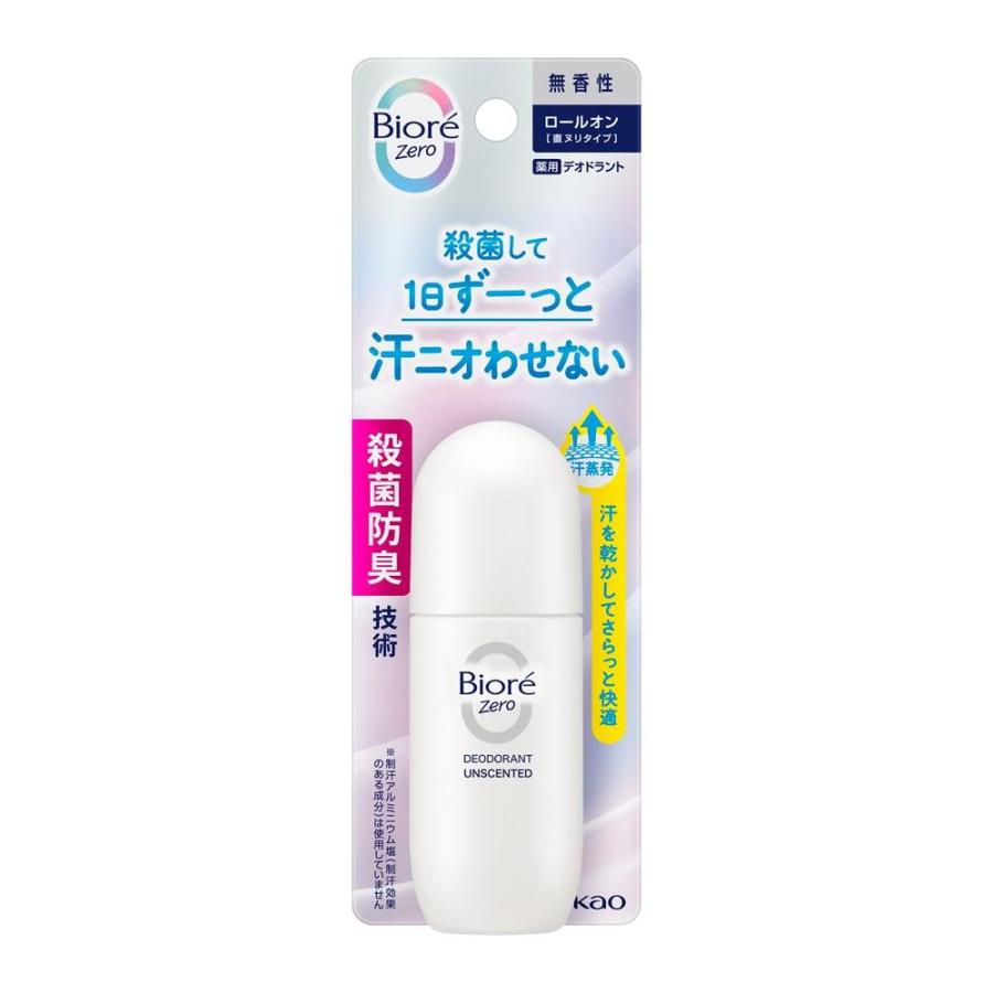 ビオレＺｅｒｏデオロールオン無香性 ４０ｍｌ | 花王