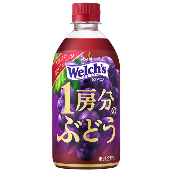 Ｗｅｌｃｈ’ｓ１房分のぶどう ４７０ｍｌ | カルピス