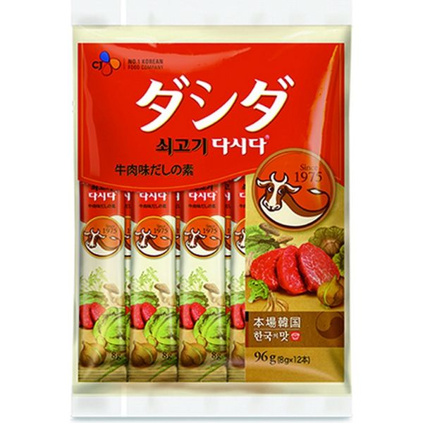 ＣＪ　牛肉ダシダスティック ９６ｇ（８ｇ×１２個） | CJジャパン