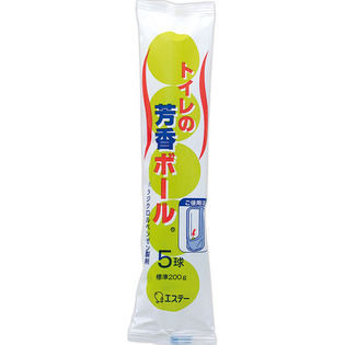 ＳＴ男トイレ用芳香ボール５Ｐ ５Ｐ | エステー