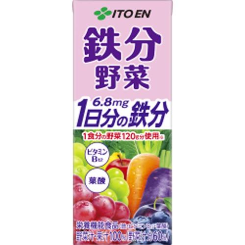 鉄分野菜 ２００ｍｌ | 伊藤園