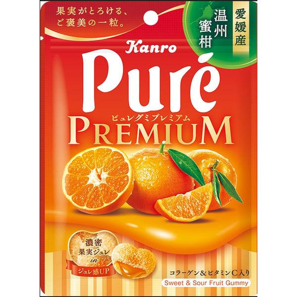 ピュレグミプレミアム愛媛産温州蜜柑 ５４ｇ | カンロ