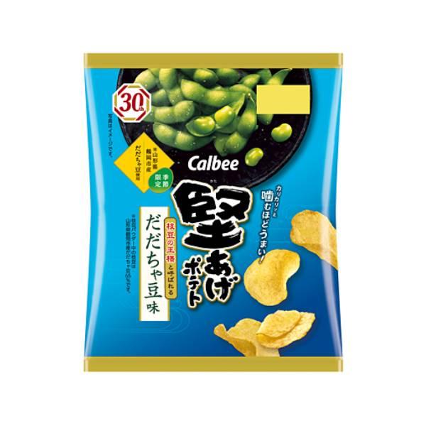 堅あげポテトだだちゃ豆味 ６０ｇ | カルビー
