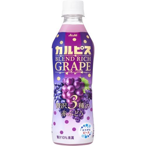 ブレンドリッチ　贅沢３種の赤ぶどう ４３０ｍｌ | アサヒ飲料