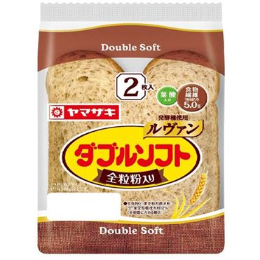 ダブルソフト全粒粉入り（２） ２枚入 | ヤマザキ