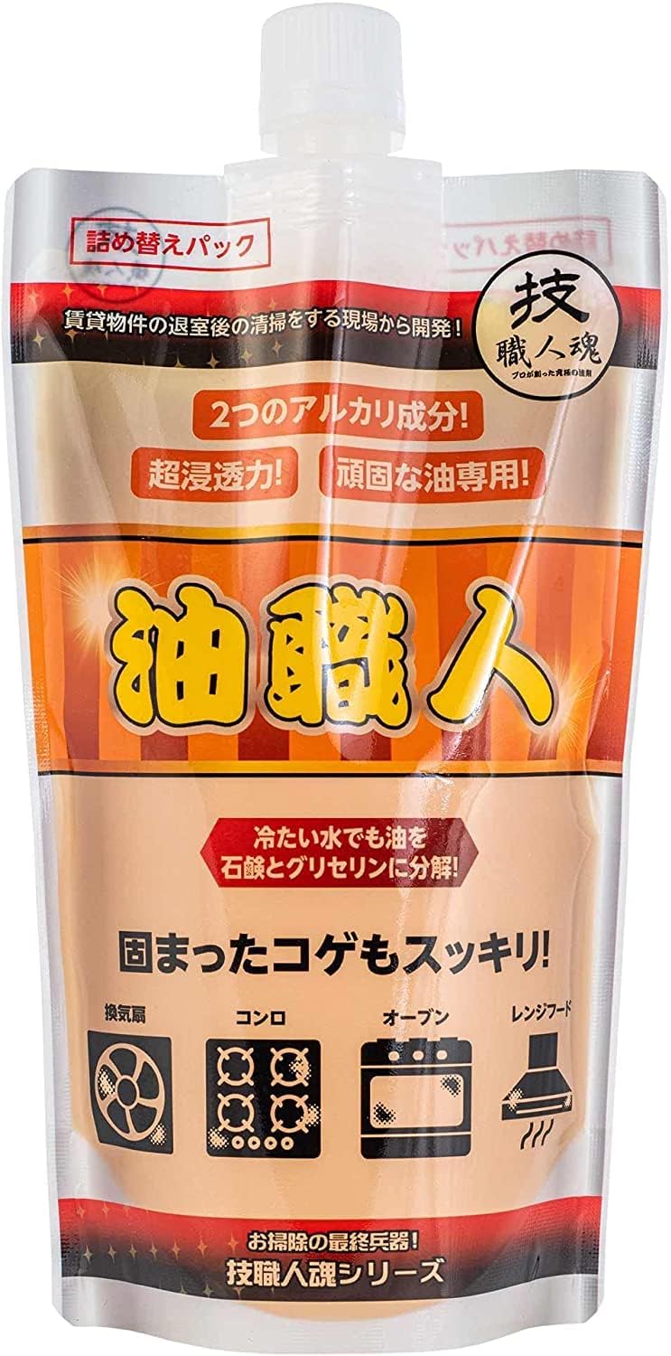油職人　レギュラー詰め替え ４００ｍｌ | 允・セサミ