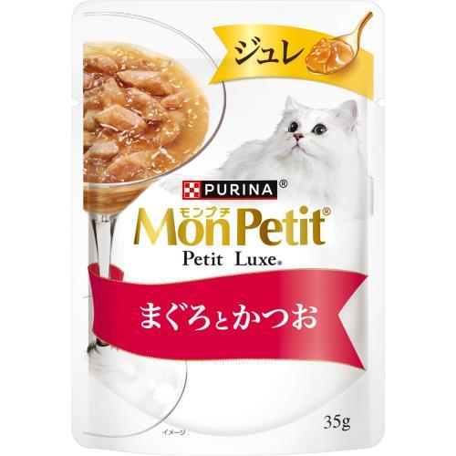 プチリュクスパウチジュレまぐろかつお ３５ｇ | ネスレ