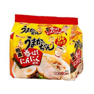 うまかっちゃん熊本香ばしにんにく ５食入×６袋 | ハウス
