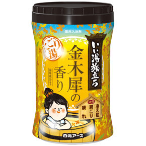 いい湯ボトル　金木犀の香り ６００ｇ | 白元アース