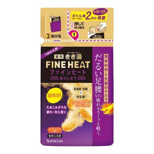 きき湯ＦＨほぐしオフつめかえ ５００ｇ | バスクリン