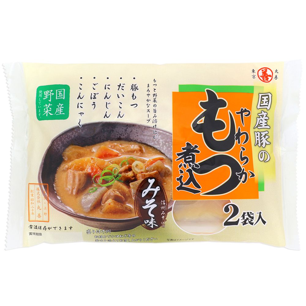 国産豚のやわらかもつ煮込　みそ味 ３６０ｇ | 丸善