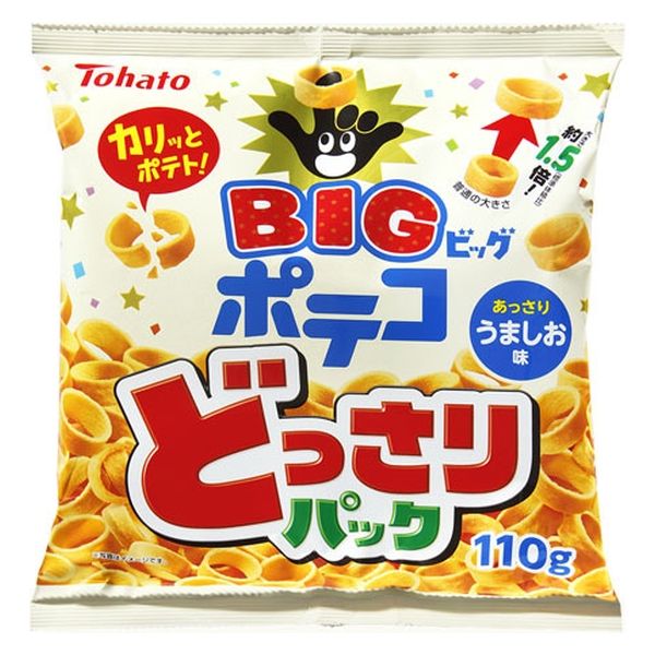 在庫状況】どっさりP ポテコうましお味 110g | 東鳩取扱店舗