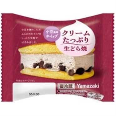 クリームたっぷり生どら（小豆風味） １個 | ヤマザキ