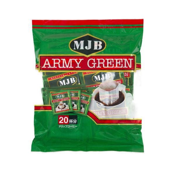 ＭＪＢ　アーミーグリーン　ドリップ ２０杯分 | 共栄製茶