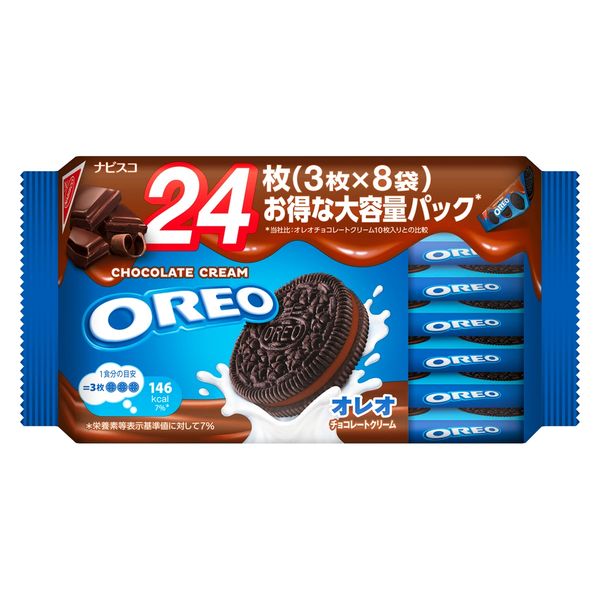 オレオＦＰ　チョコレートクリーム ２４枚 | モンデリーズＪ