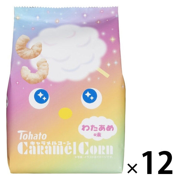 キャラメルコーン　わたあめ味 ６２ｇ | 東鳩