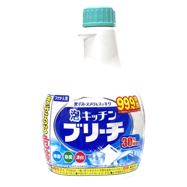 泡キッチンブリーチ付替増量 ５２０ｍｌ | ミツエイ