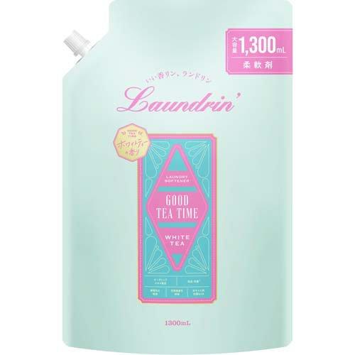ランドリンＴＥＡ柔軟剤ＷＨ替大 １３００ｍｌ | ネイチャーラボ