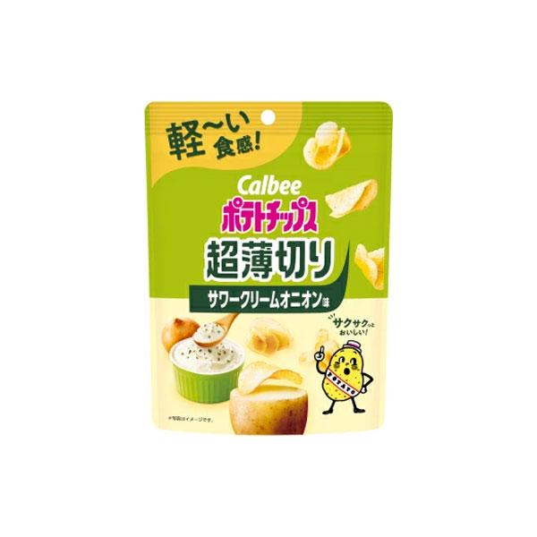 ポテトチップス超薄切りサワークリーム ４０ｇ | カルビー