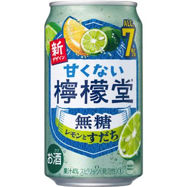甘くない檸檬堂　れもんとすだち７％ ３５０ｍｌ | コカ・コーラ