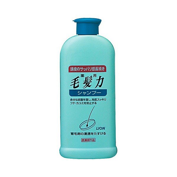 在庫状況】薬用毛髪力シャンプー 200ml | ライオン取扱店舗