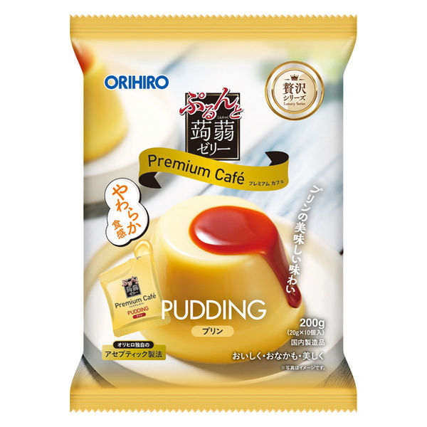 ぷるんと蒟蒻　プレミアム　プリン ２００ｇ | オリヒロ