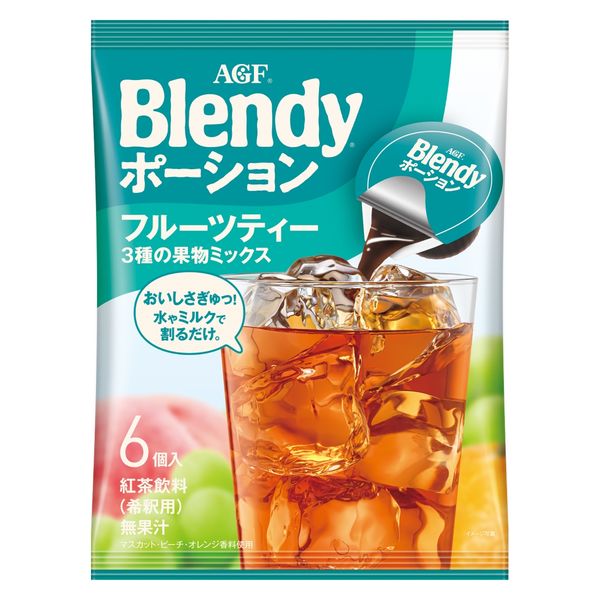ブレンディポーションフルーツティー ６個入 | AGF