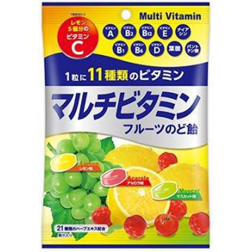 マルチビタミンフルーツのど飴 ６５ｇ | 扇雀