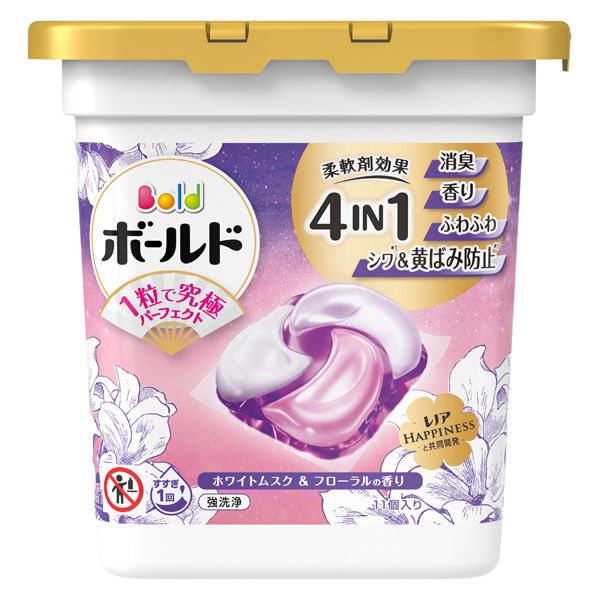 ボールドＧＢ４Ｄムスク本体 １１粒入 | P&G